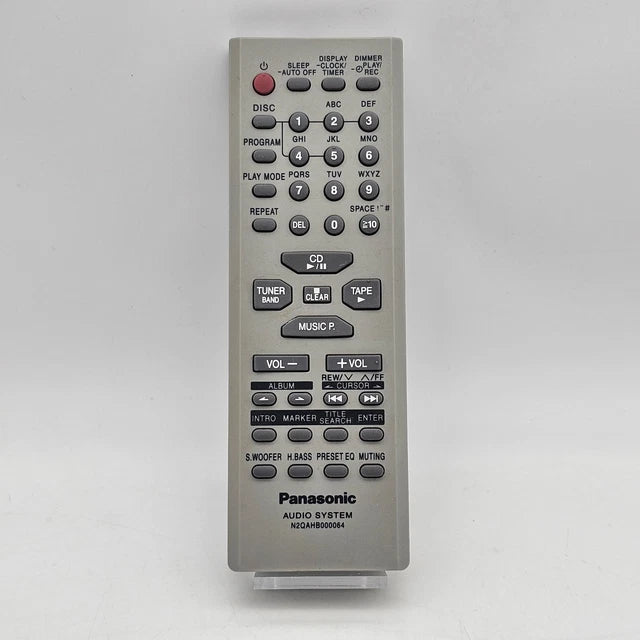 Originele Panasonic N2QAHB000064 Afstandsbediening