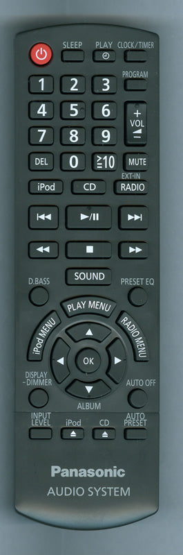 Originele Panasonic N2QAYB000641 Afstandsbediening