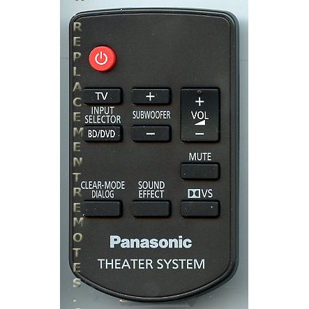 Originele Panasonic N2QAYC000027 Afstandsbediening