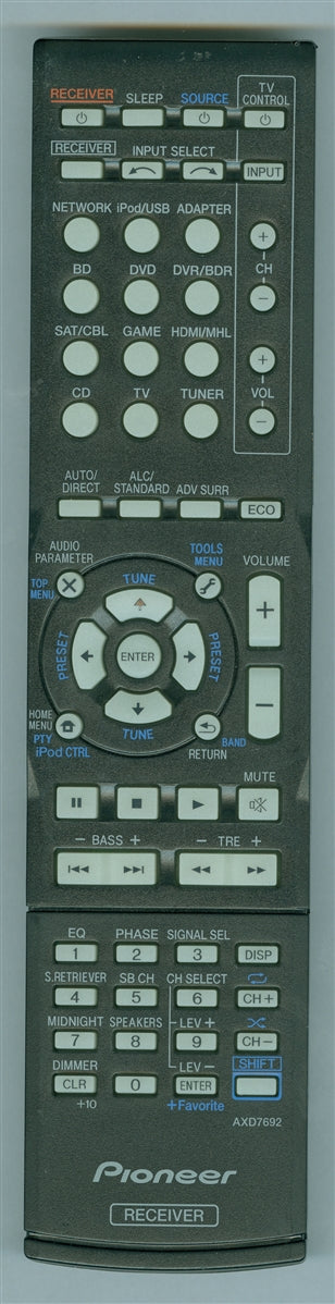 Originele Pioneer AXD7692 Afstandsbediening