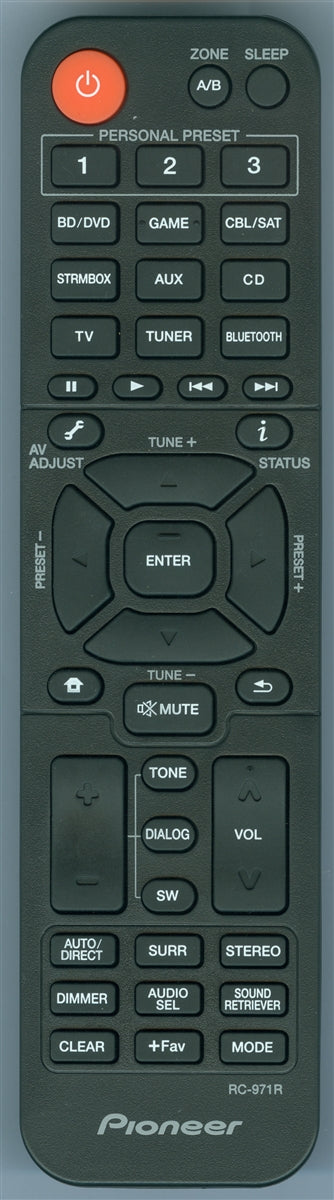 Originele Pioneer RC-971R Afstandsbediening