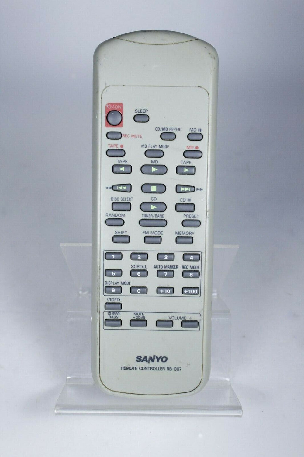 Originele Sanyo RB-007 Afstandsbediening