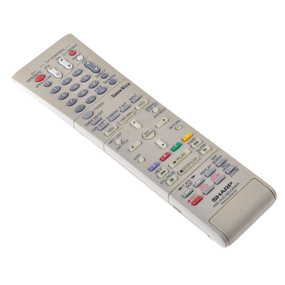 Originele Sharp DV-HR300H remote (RRMC-serie) Afstandsbediening