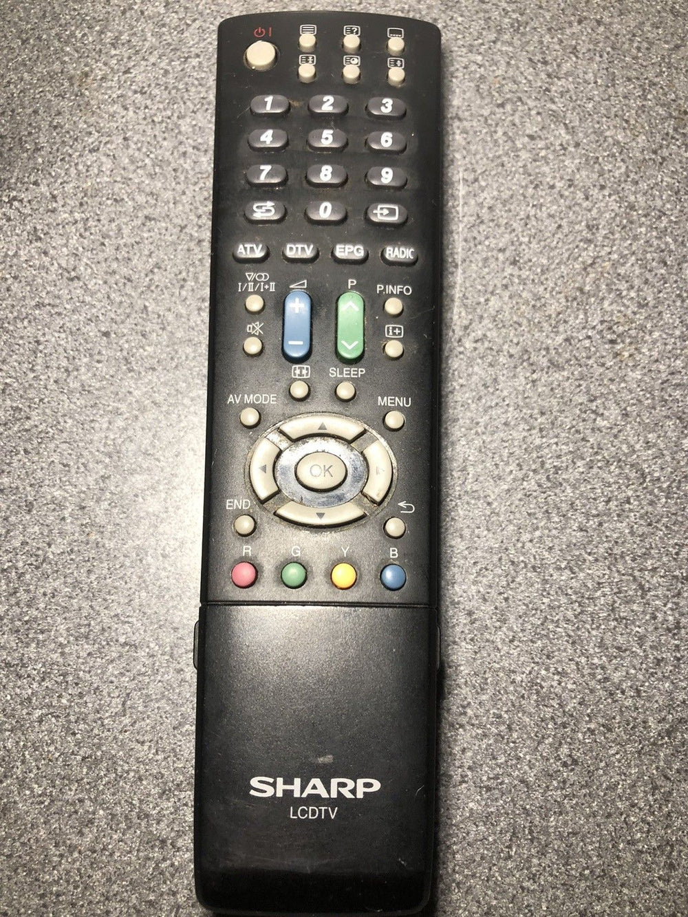 Originele Sharp GA586WJSA Afstandsbediening