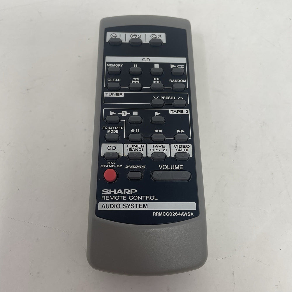 Originele Sharp RRMCG0264AWSA Afstandsbediening