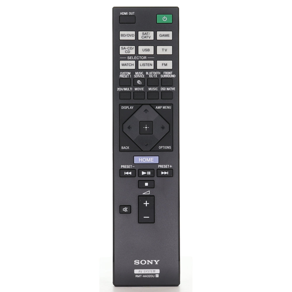 Originele Sony RMT-AA320U Afstandsbediening