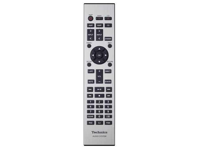 Originele Technics SU-G700-remote (RAK-SU-reeks) Afstandsbediening