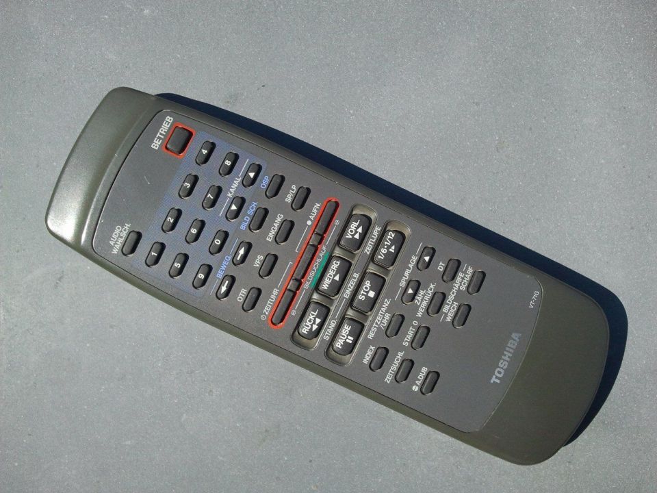 Originele Toshiba VT-71G Afstandsbediening