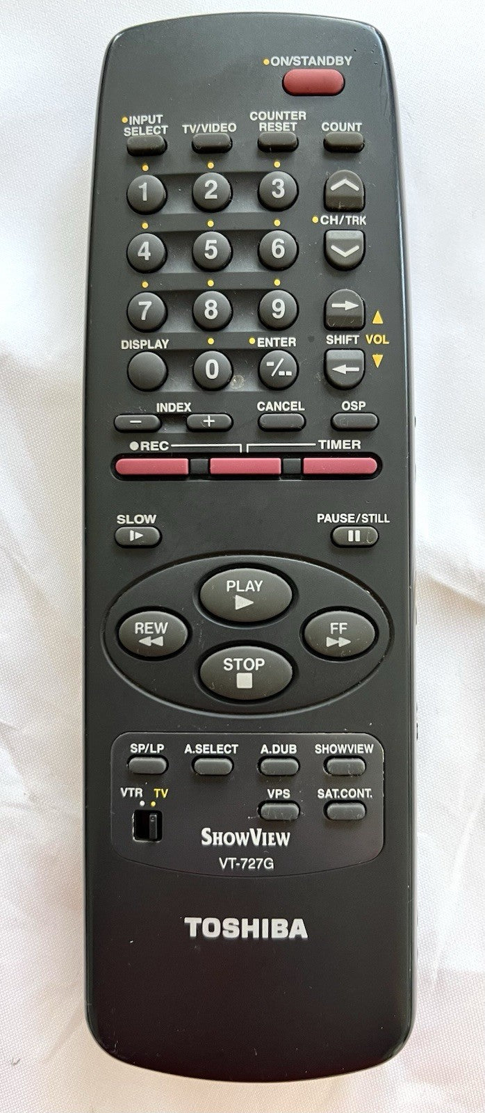 Originele Toshiba VT-727G Afstandsbediening