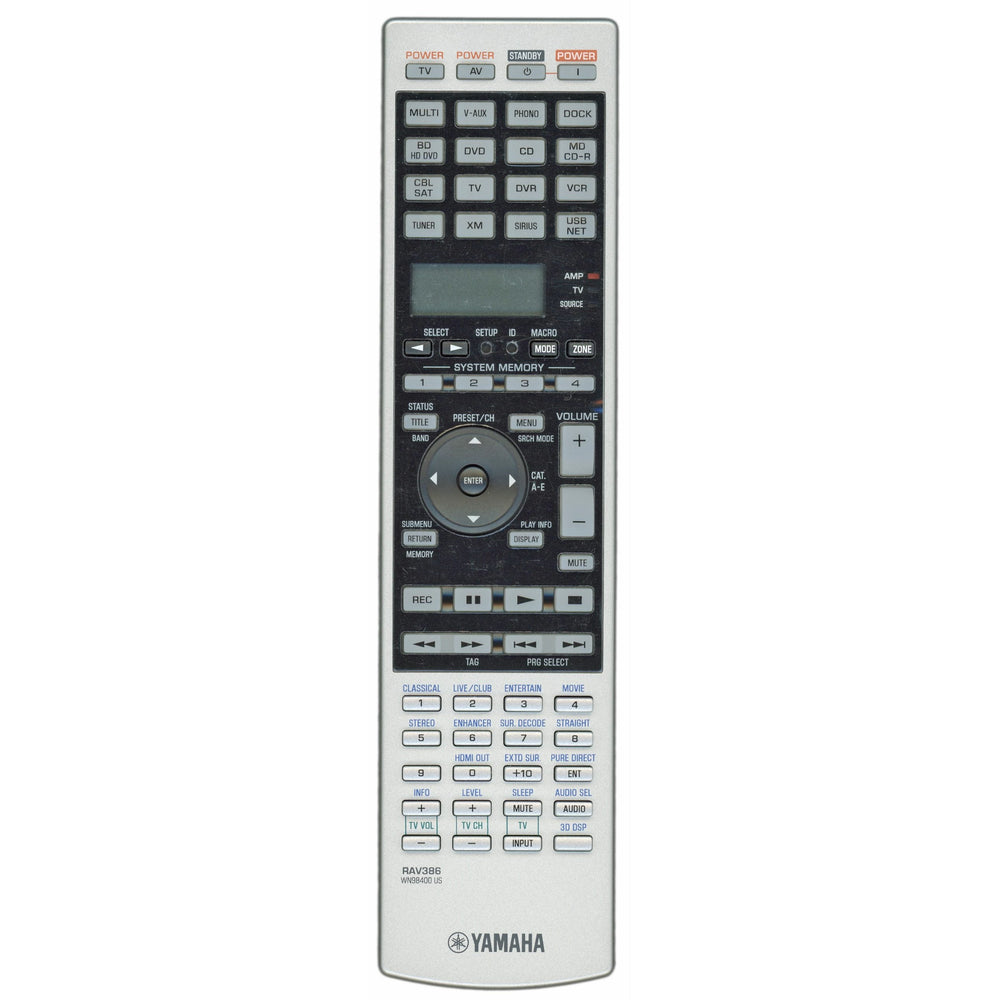 Originele Yamaha RAV386 Afstandsbediening