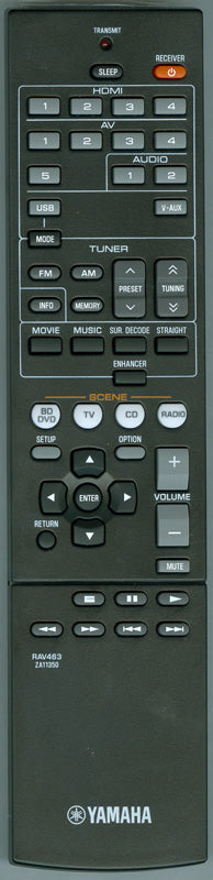 Originele Yamaha RAV463 Afstandsbediening
