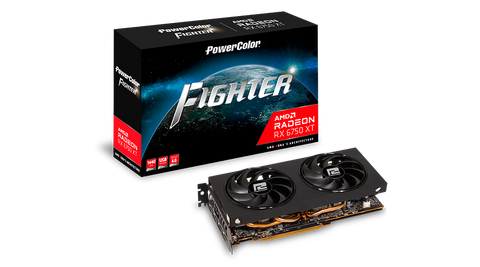 PowerColor Fighter AMD Radeon RX 6750 XT 12GB GDDR6