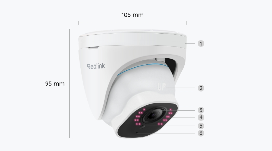 RLC-820A PoE 4K Security Camera
