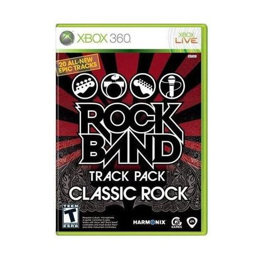 Rock Band Track Pack Classic Rock Xbox 360
