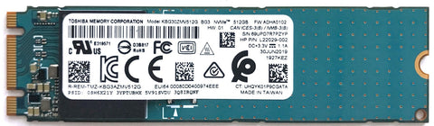 Toshiba KBG30ZMV512G BG3 512GB M.2 2280 NVMe SSD