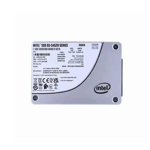 Intel D3-S4520 960GB 2.5 inch SATA SSD