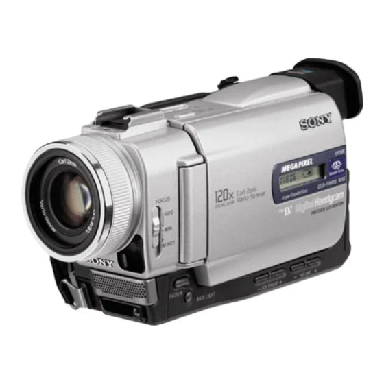 DCR-VX2200E Videocamera