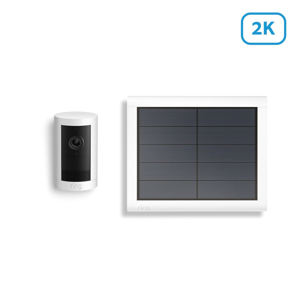 Outdoor Camera Plus Solar Security Camera - Wit