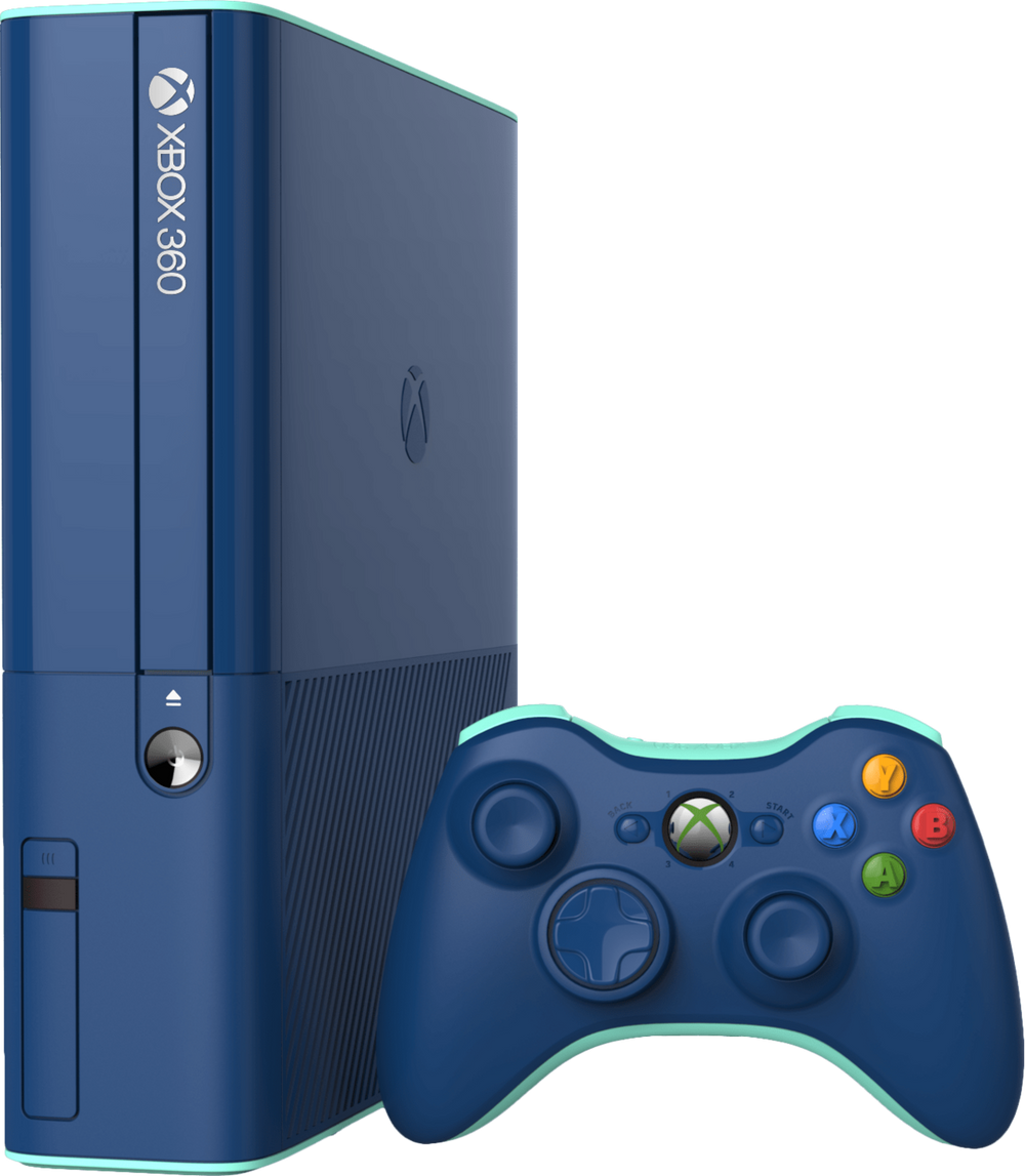 Xbox 360 E Console - Limited Edition Call of Duty Blauw (Incl. controller)