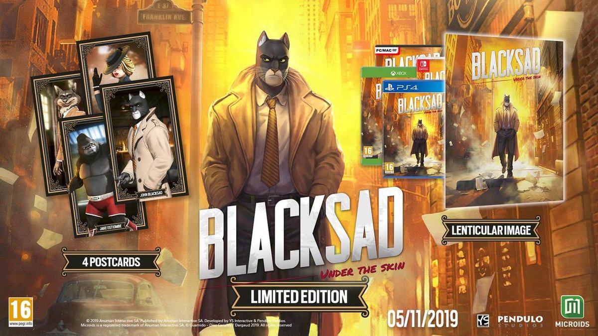 Blacksad: Under the Skin [Limited Edition]