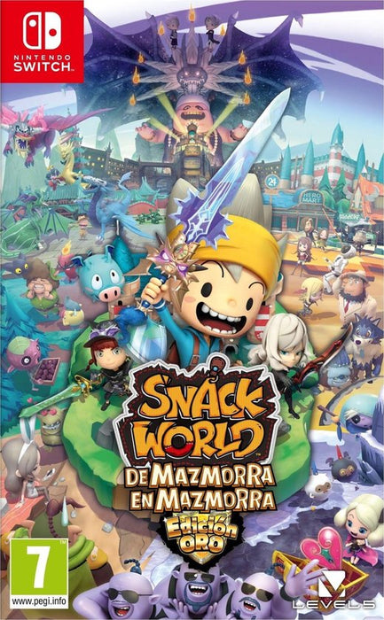 Snack World The Dungeon Crawl Gold