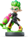 Inkling Boy (Neon Green) - Amiibo Splatoon series