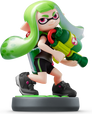 Inkling Girl (Lime Green) - Amiibo Splatoon series