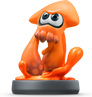 Inkling Squid (Orange) - Amiibo Splatoon series