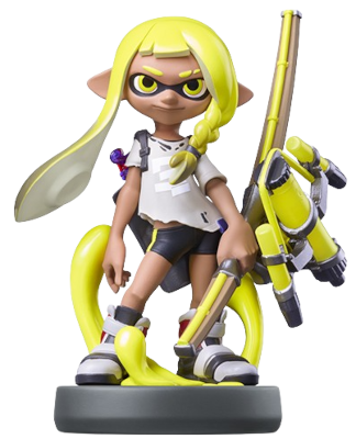 Inkling (Yellow) - Amiibo Splatoon series