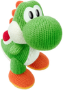 Mega Yarn Yoshi - Amiibo Yoshi's Woolly World series