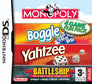 Monopoly & Boggle & Yahtzee & Battleship