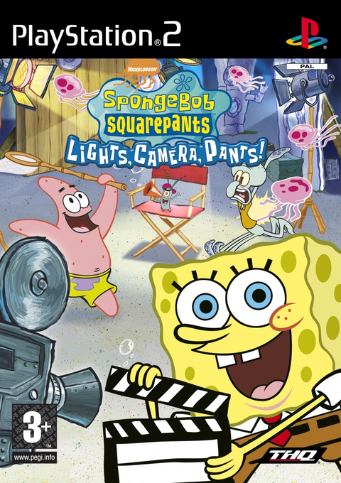 SpongeBob SquarePants Lights Camera Pants