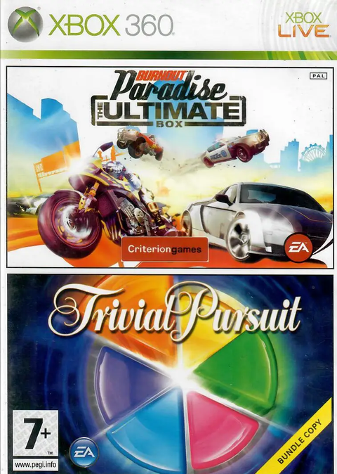 Burnout Paradise: The Ultimate Box + Trivial Pursuit