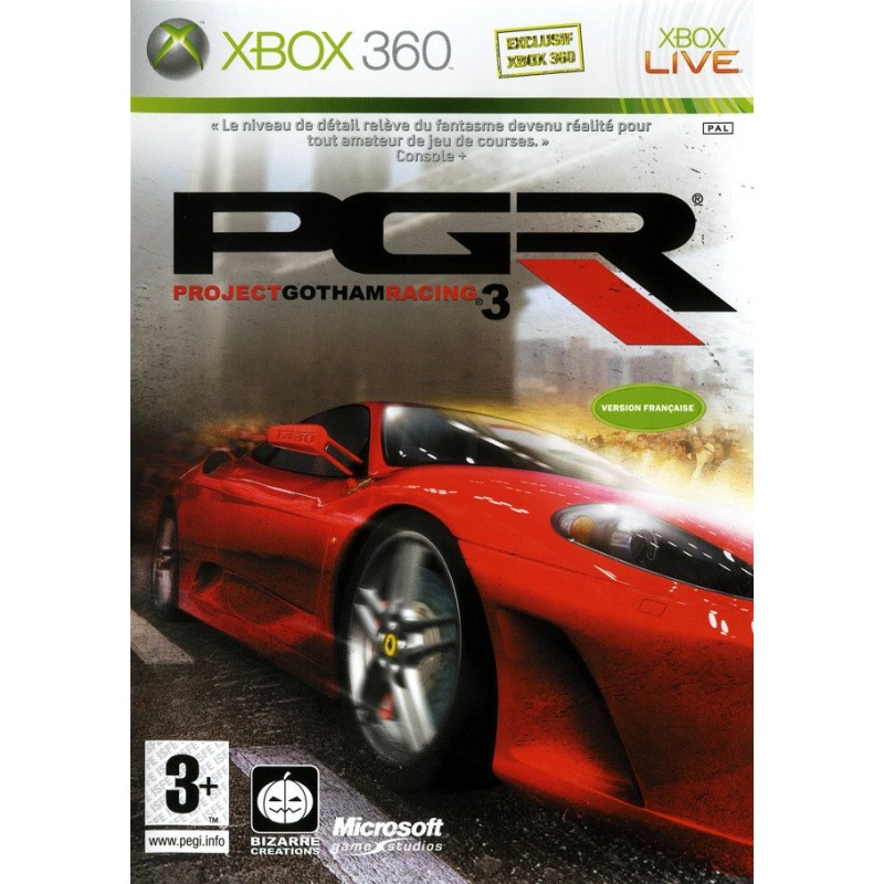 Project Gotham Racing 3