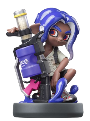 Octoling (Blue) - Amiibo Splatoon series