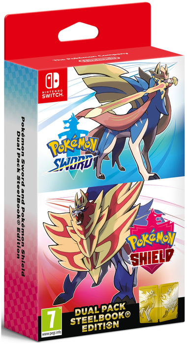Pokemon Sword And Shield Dual Pack [Steelbook Edition]