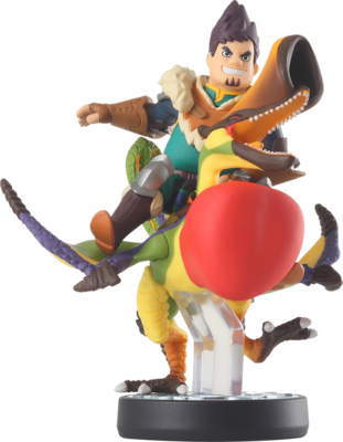 Qurupeco and Dan - Amiibo Monster Hunter Stories series