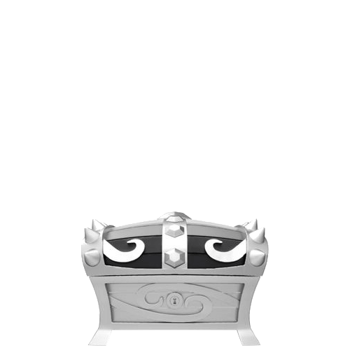 Magic Item Silver Mystery Chest