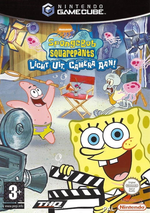 SpongeBob SquarePants Lights Camera Pants