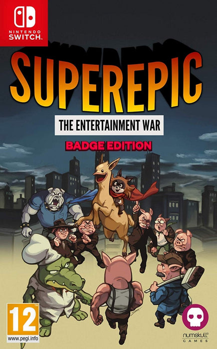 SuperEpic: The Entertainment War [Badge Edition]