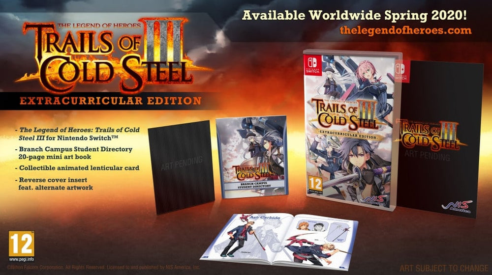 Legend of Heroes: Trails of Cold Steel III [Extracurricular Edition]