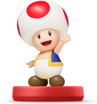 Toad - Amiibo Super Mario series