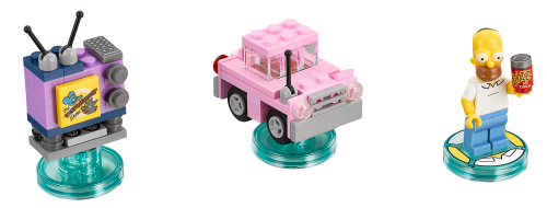 71202 Level Pack (Homer Simpson + Homer's Car + Taunt-o-Vision)