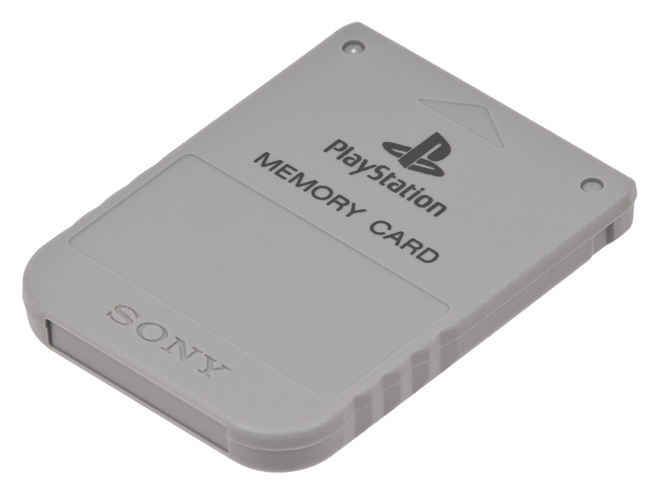 Playstation 1 Memory Card (Alle kleuren)