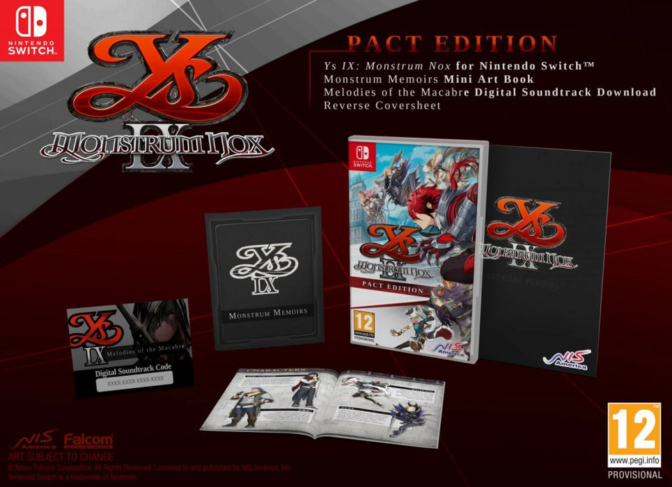 Ys IX: Monstrum Nox [Pact Edition]